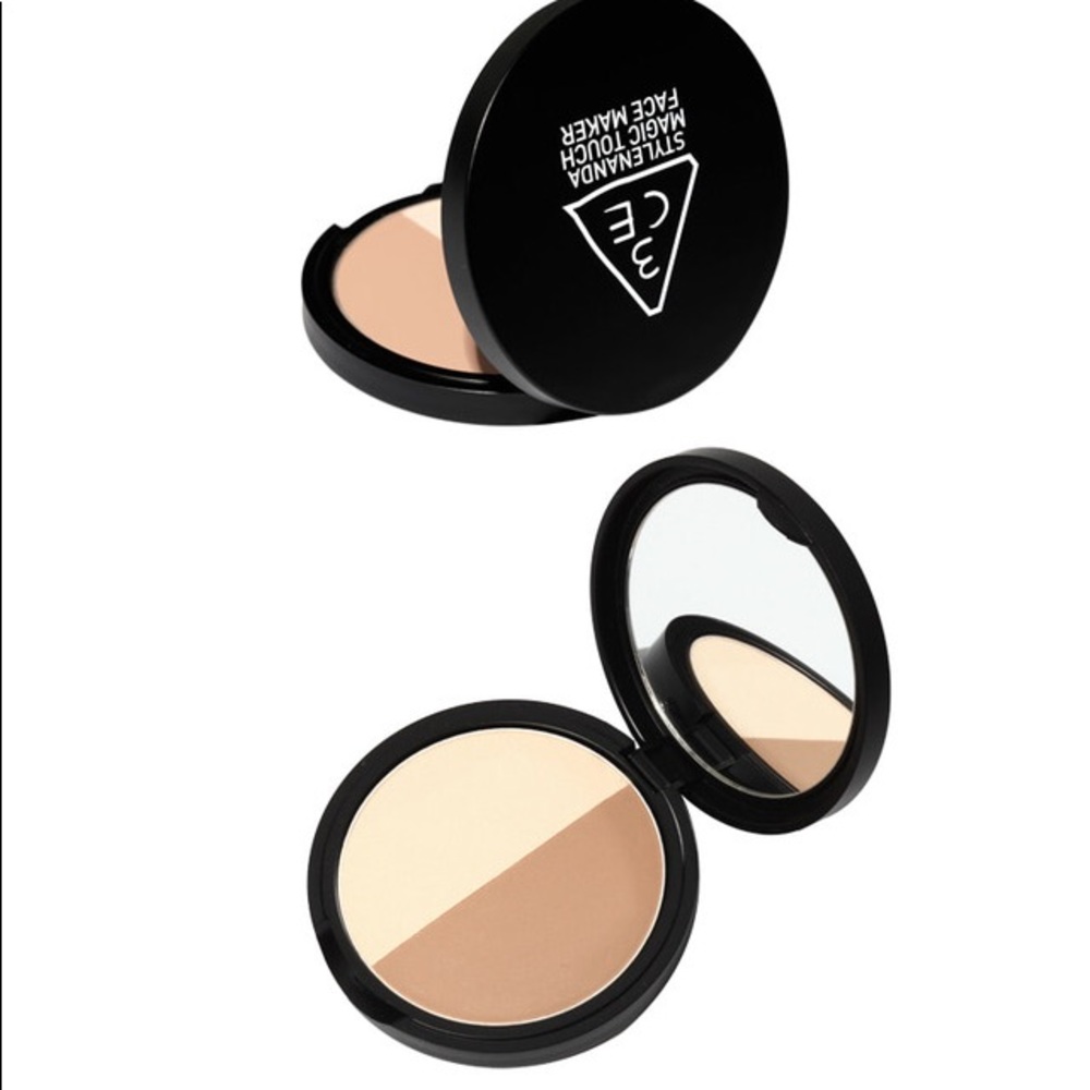 STYLENANDA 3CE highlighter and bronzer duo